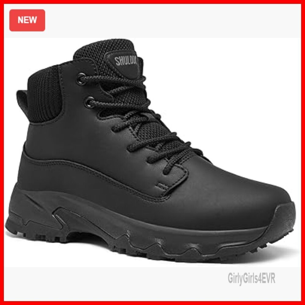Non-Slip Waterproof Work Boots Women's Ankle Boots Kitchen Restaurant Shoes
